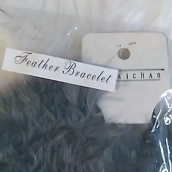 feather bracelets stackable indie sleaze hipster accessory 3 - Picture 7 of 13